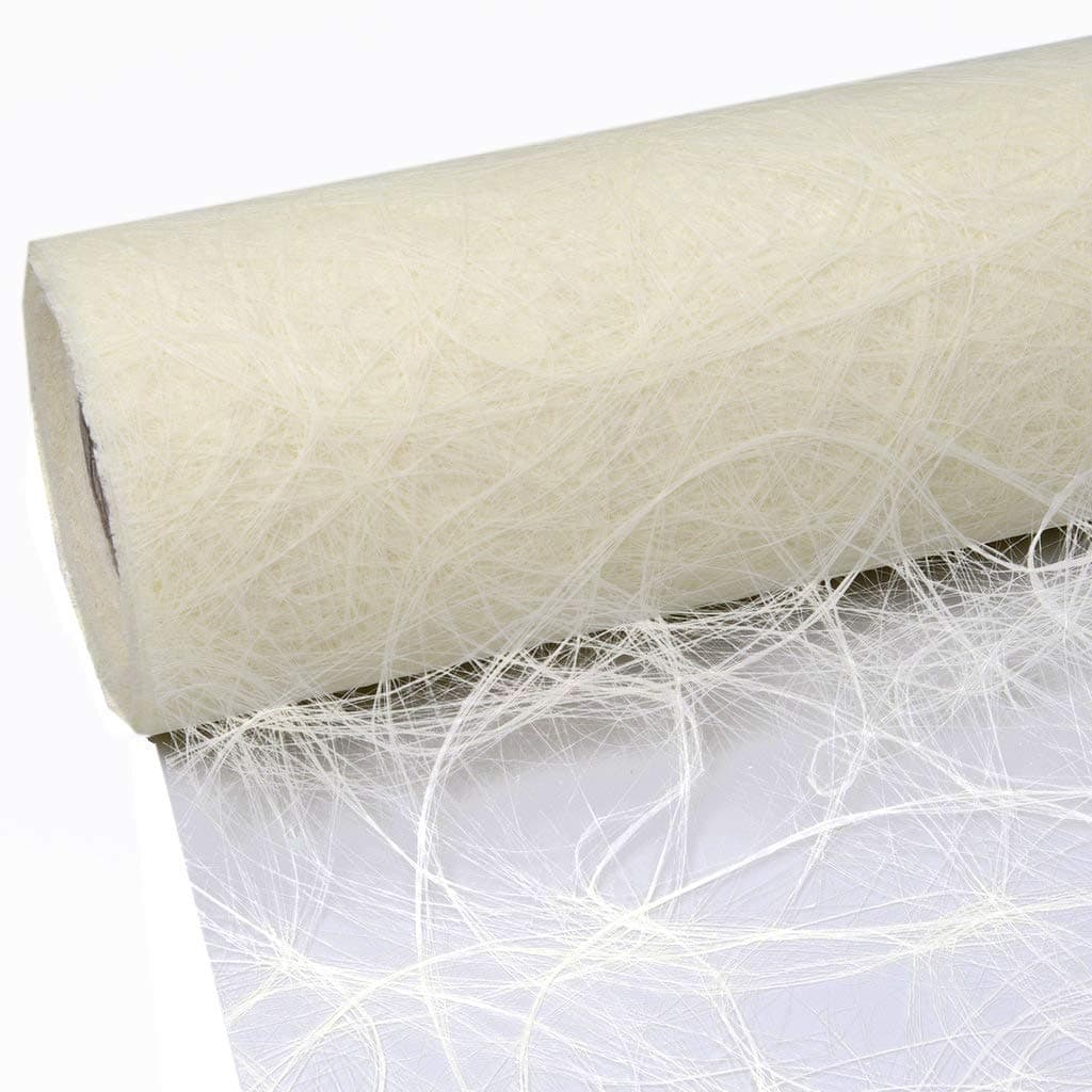 Sizoweb Table Runner Creme 30 CM Roll 25 Metres - 64 012-R 300