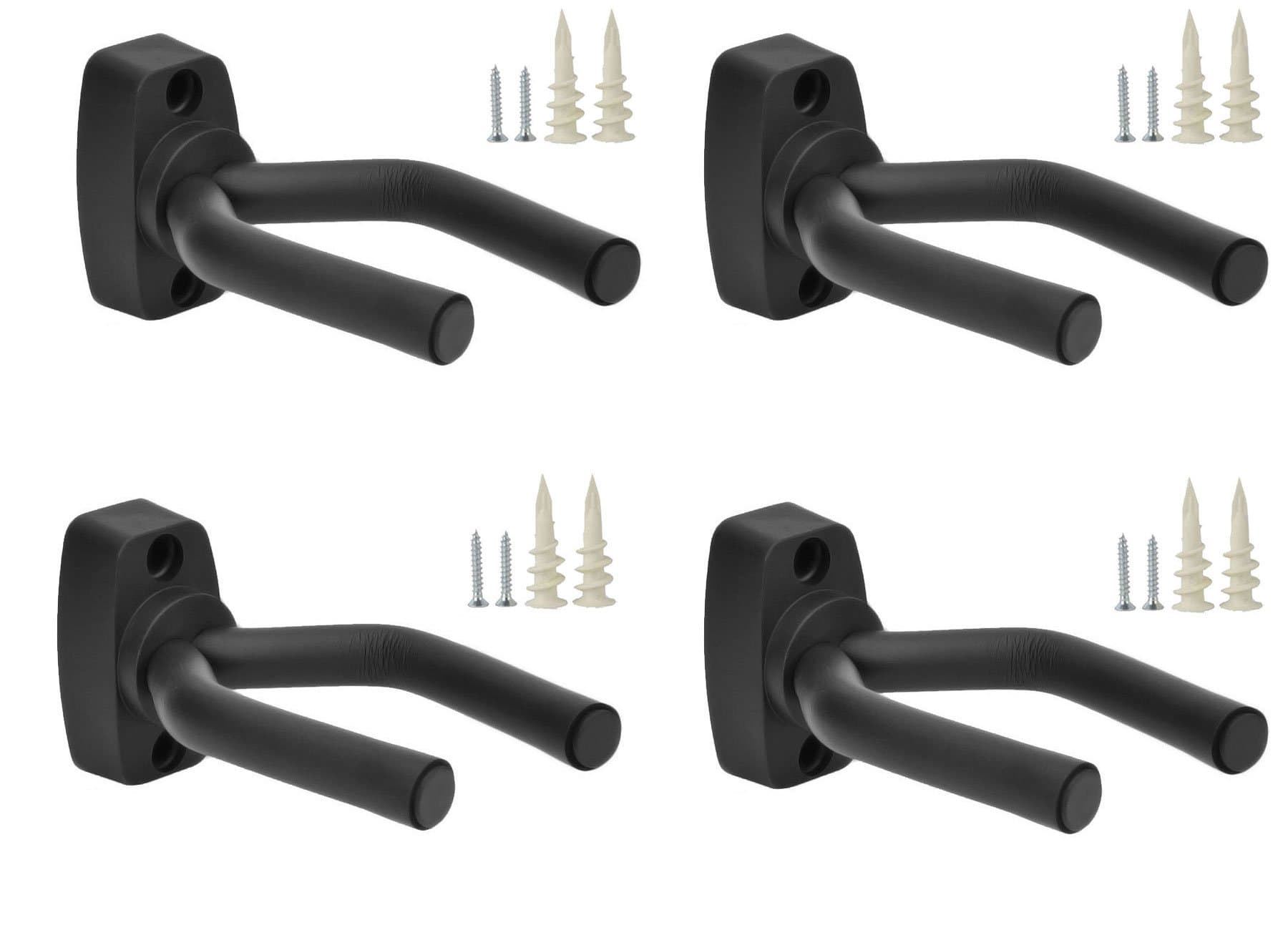 Top Stage4-PACK Guitar Hangers Stands Hooks Holders Wall Mount