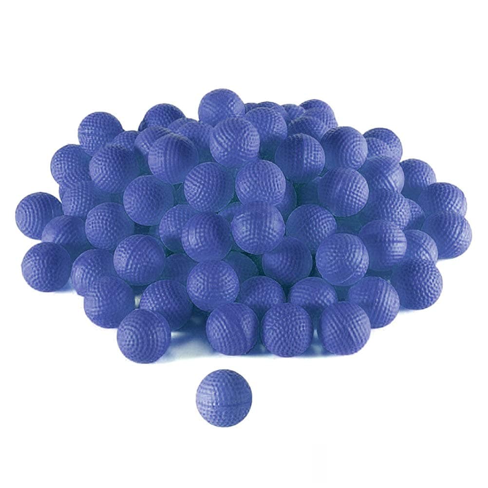 50Pcs Rounds Foam Ball Ammo Refill Replace Bullet Balls Bulk Foam Bullet Ball Replacement for Children Kids Toy