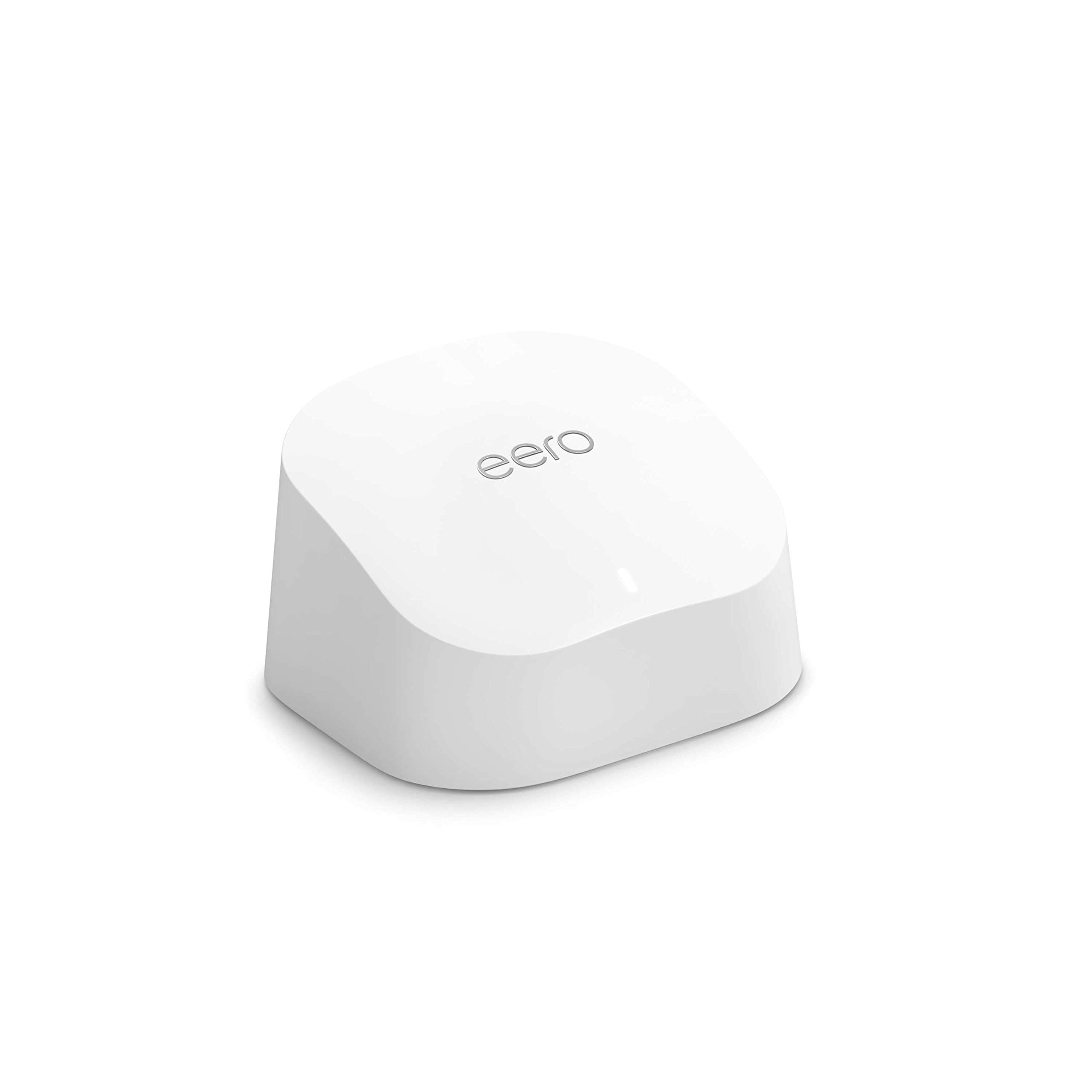 eero Amazon 6 dual-band mesh Wi-Fi 6 router | with built-in Zigbee smart home hub