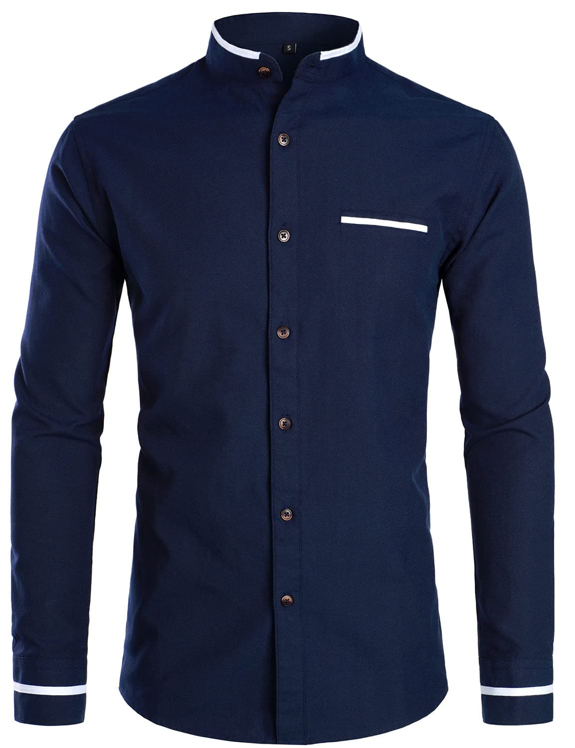 mens Modern/Fitted Button Down Shirt (pack of 1)