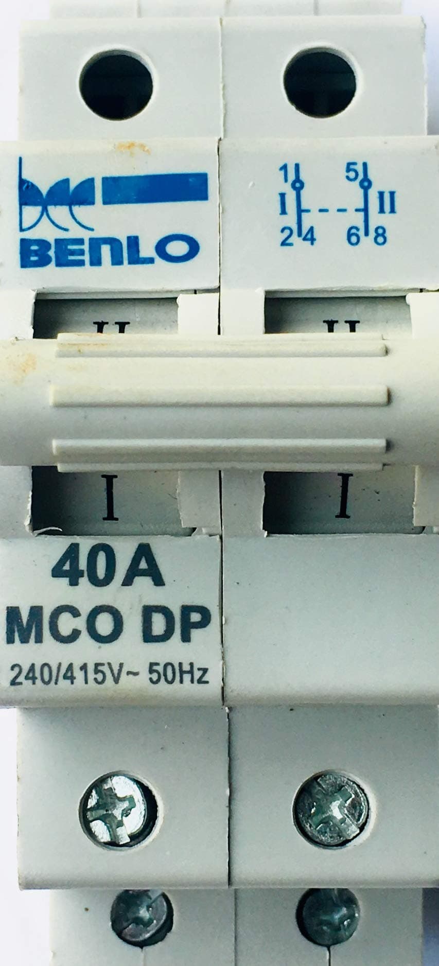 Benlo Mcb Changeover Switch 40Amp Double Pole Pack of- 4 NOS