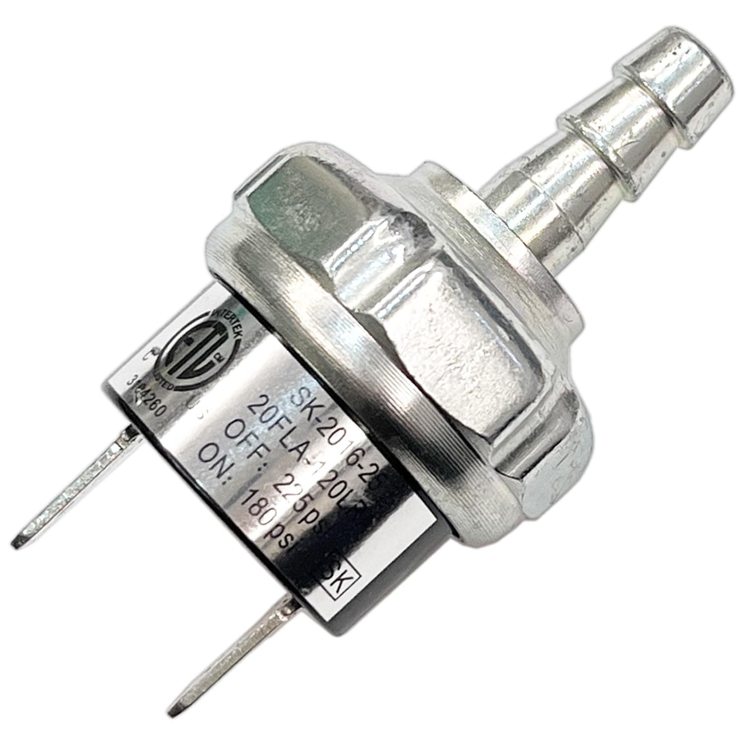 180-225 PSI Air Compressor Micro Pressure Power Switch for Dewalt Porter Air Compressor Pressure Switch D55146 Type 8 4.5 Gallon, D55168, D55167, D55146-CA, D55168-CA Replaces # AB-9063290