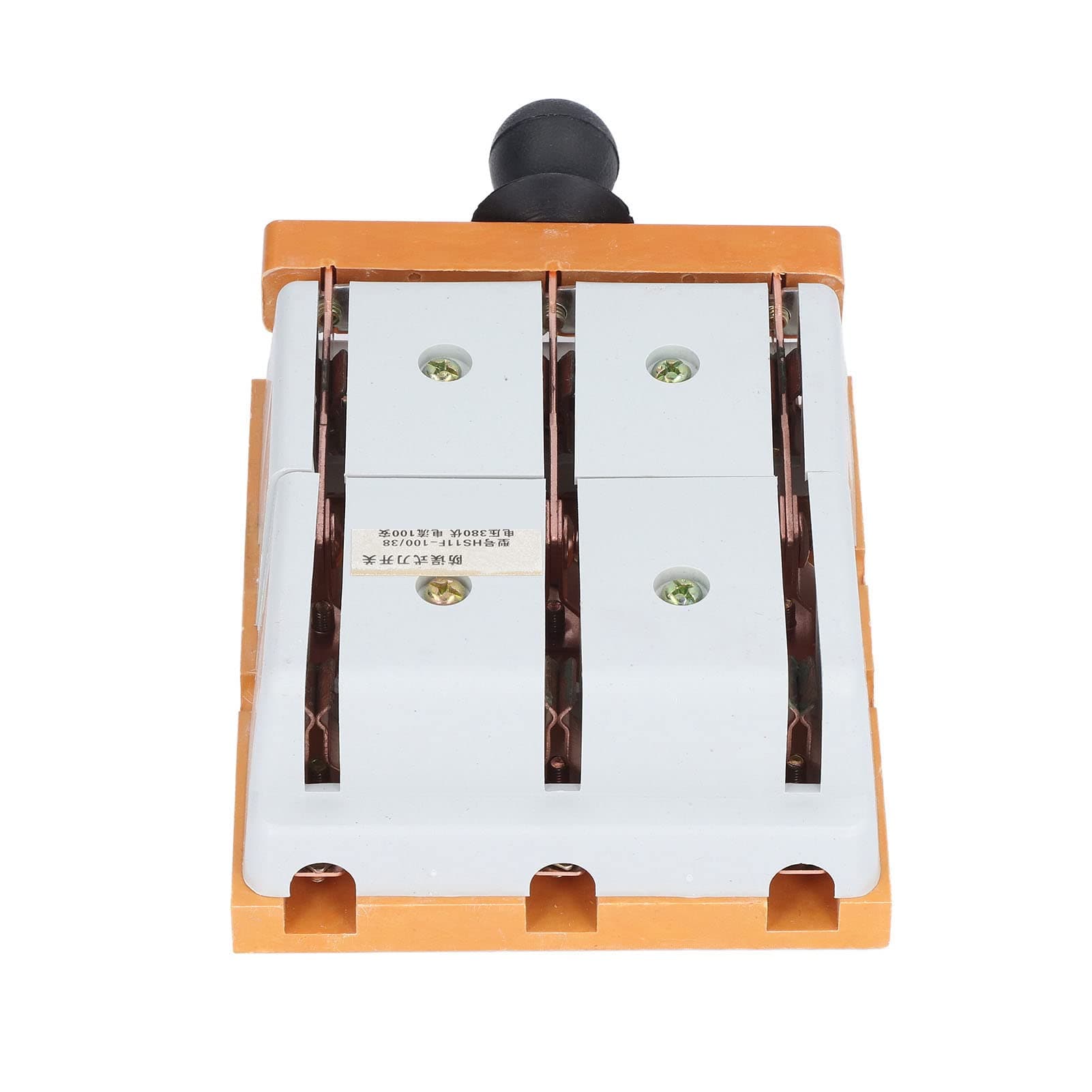 Knife Switch 3 Pole Double Throw 380V 100A Flame Retardant Corrosion Resistance Switch