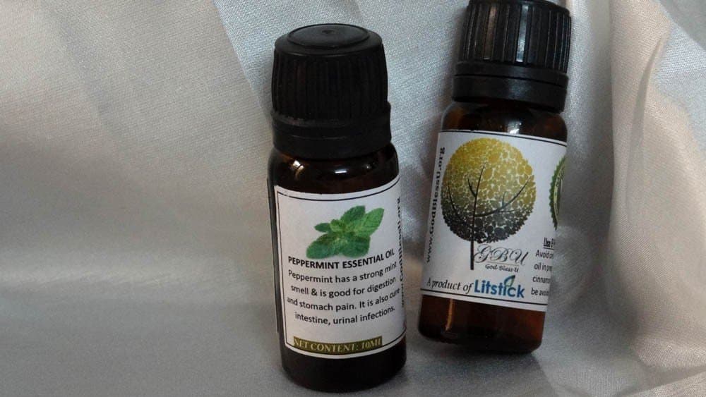 GodBlessU Peppermint Essential Oil, Pure 10ml.