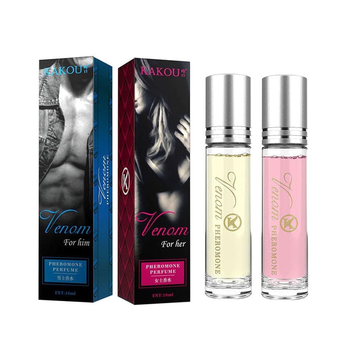 Box Pheromone Perfume,Ladies Pheromone Perfume,Men Pheromone Perfume,Roll On Pheremone Perfume, Enhanced Essence Pheromone Perfume,Rose Long Lasting Perfume (Combo)