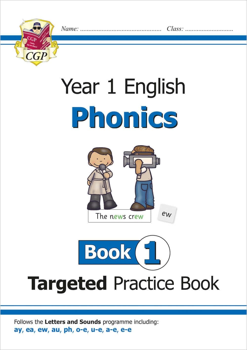 Coordination Group Publications Ltd (CGP) Ks1 English Targeted Practice Book: Phonics - Year 1 Book 1