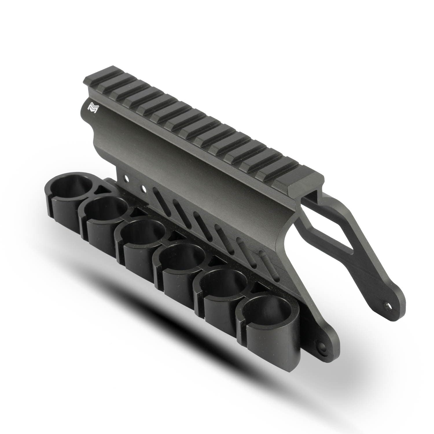 Side Saddle Shotgun Shell Holder V2 | Compatible with Mossberg 590/Shockwave Series Shotguns