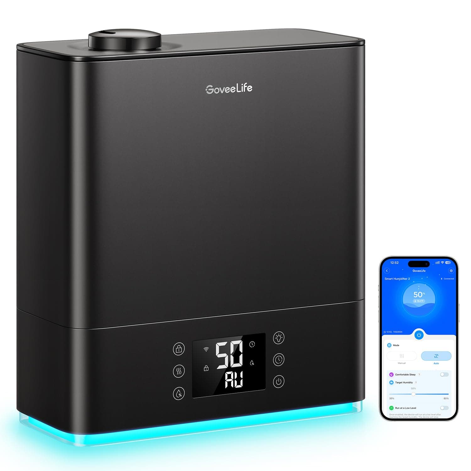 GoveeLife Smart Humidifier Black