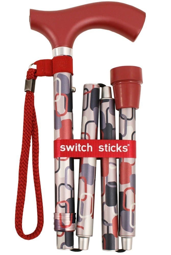 Switch Sticks Folding Walking Cane For Women & Men