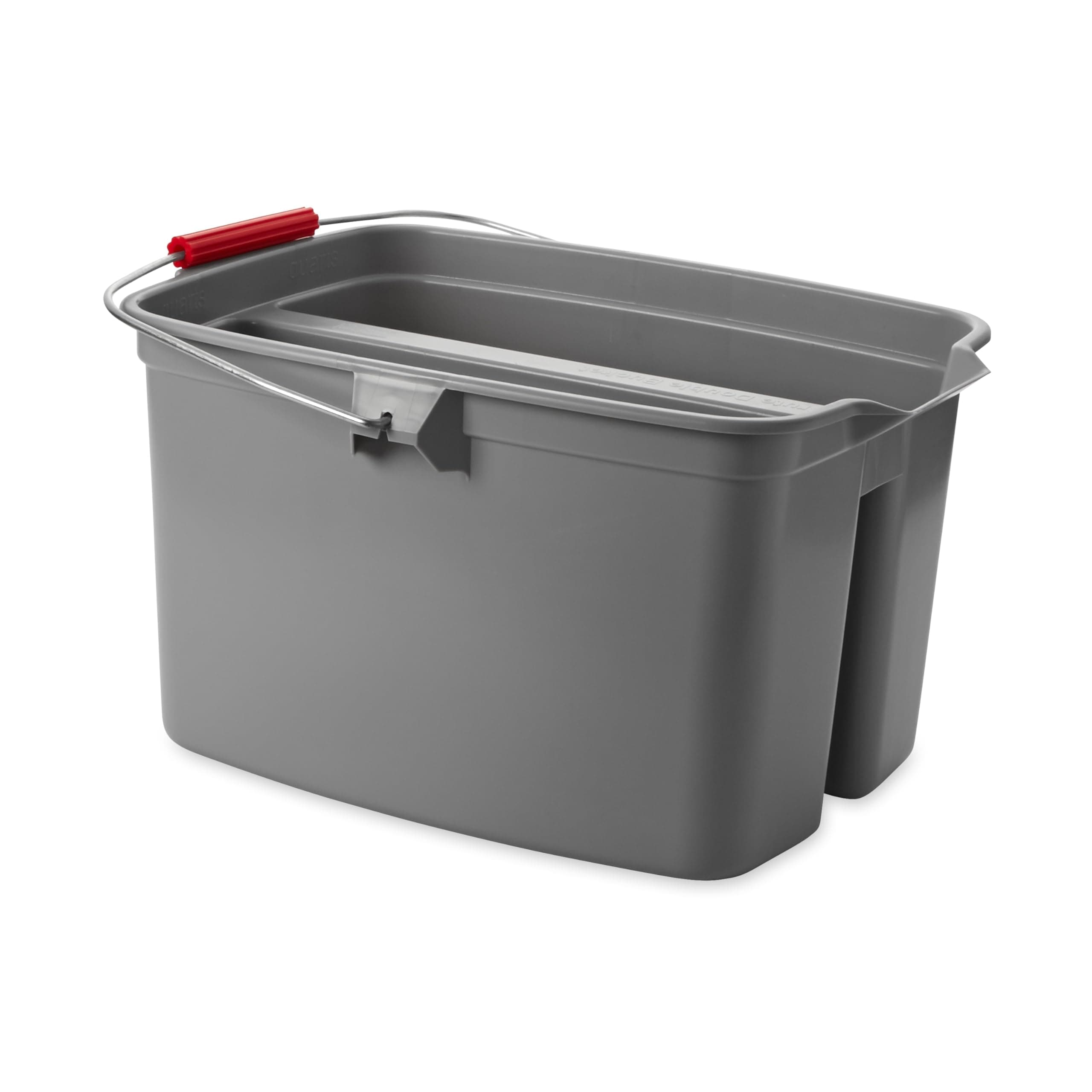 Rubbermaid Double bucket 18l gray