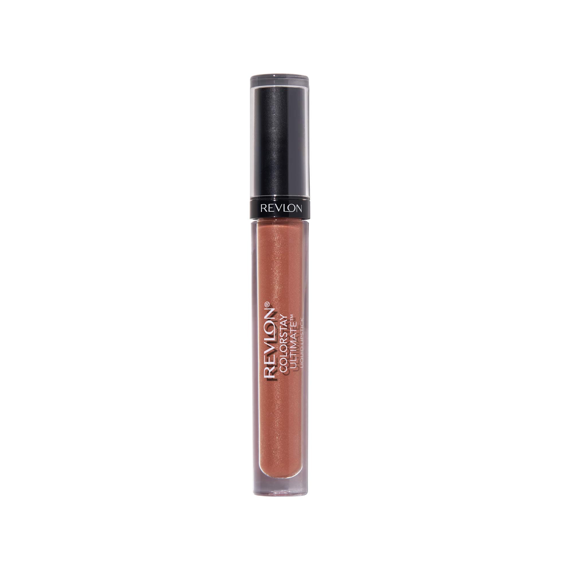 Revlon ColorStay Ultimate Liquid Lipstick, Longwear Rich Lip Colors, Wears for Up to 24 Hours, Satin Finish, 075 #1 Nude, 0.1 fl oz
