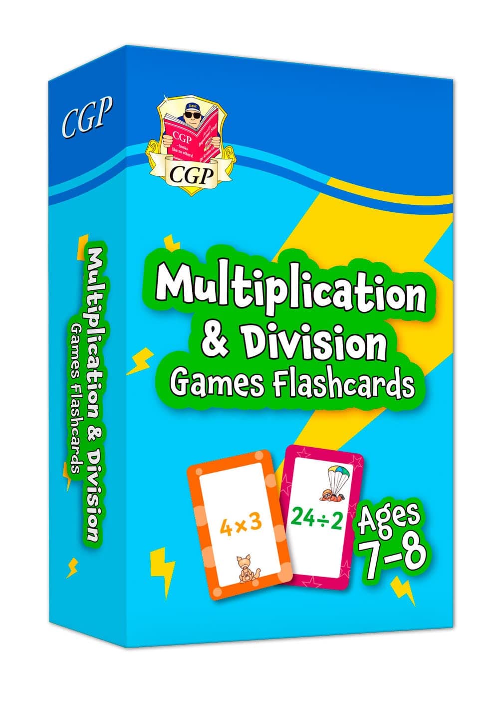 Coordination Group Publications Ltd (CGP) Multiplication & Division Games Flashcards for Ages 7-8 (Year 3)