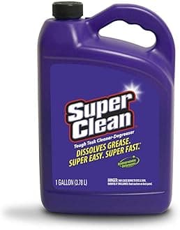 1 Gallon Tough Task Cleaner Degreaser, Full Concentrate All Purpose Cleaner, Biodegradable & Phosphate Free by Super Clean