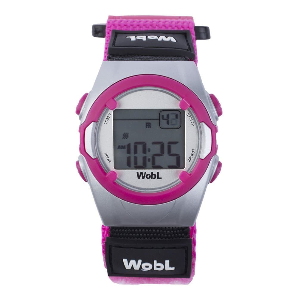 WobL - Pink 8 Alarm Vibrating Reminder Watch