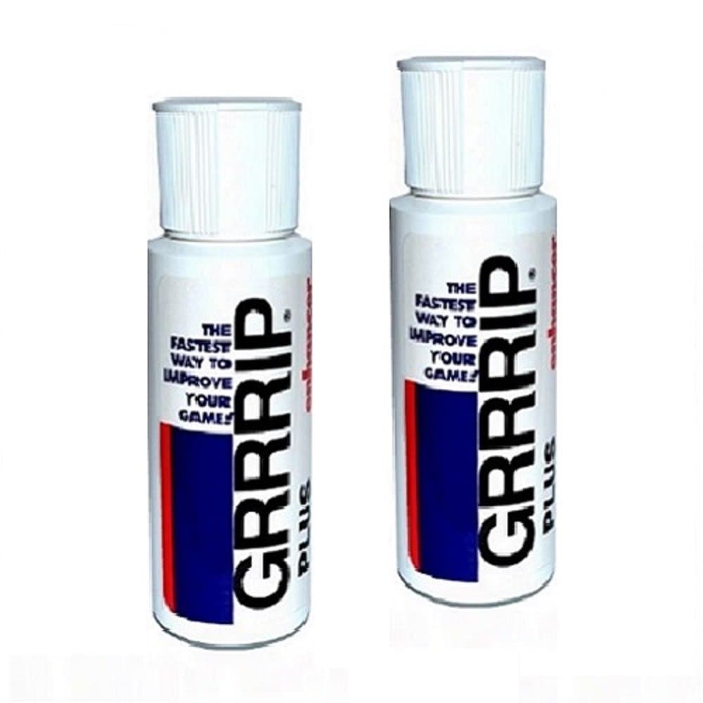 GRRRIP Plus Enhancer, Improve Grip, Dry Hands Grip Lotion. (2) - 2 oz. Bottles, 118 ml Total. Also Available in Packs 1, 4, 8 12. Proven Results Tennis, Crossfit, USPSA.
