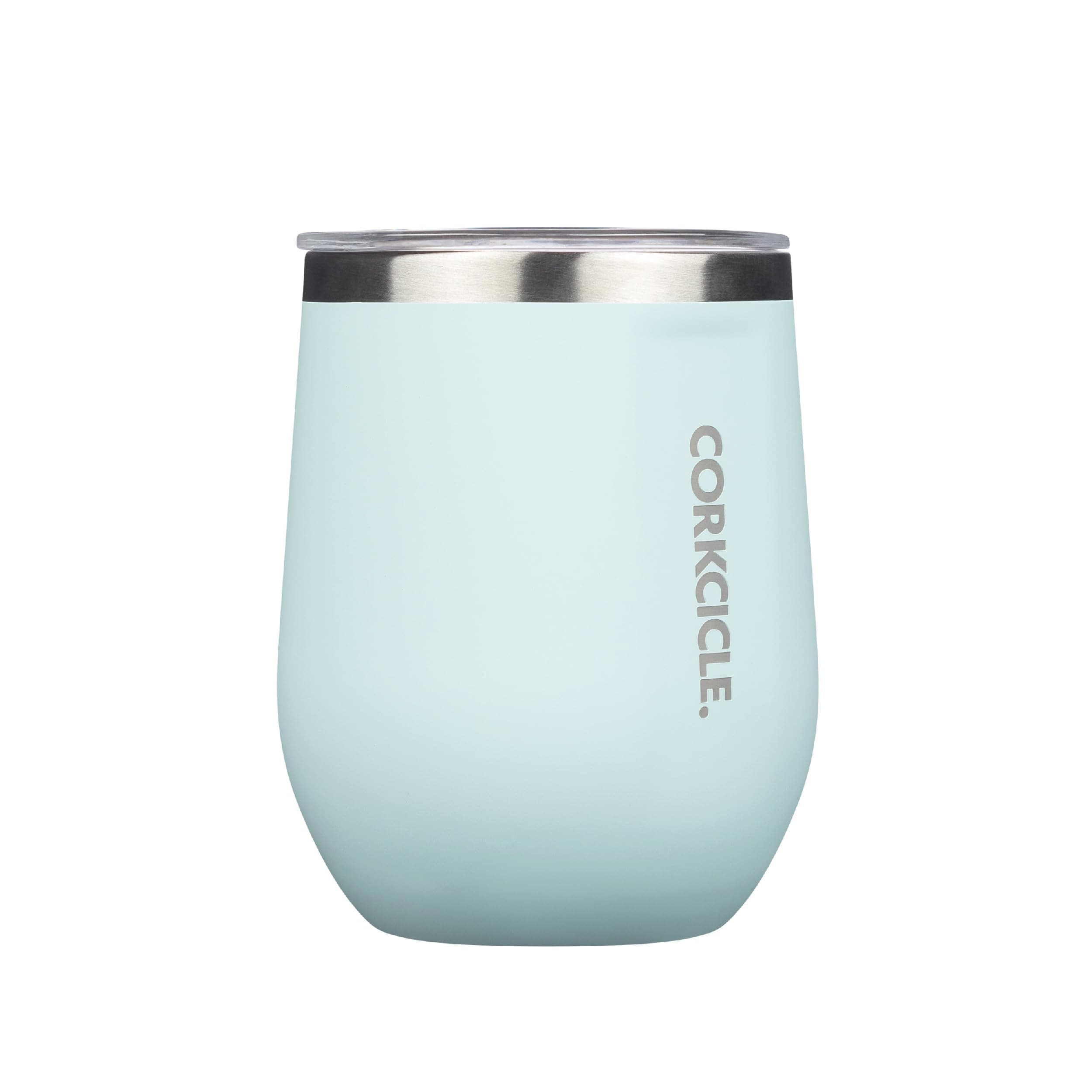 Corksicle Stemless - 12oz Gloss Powder Blue