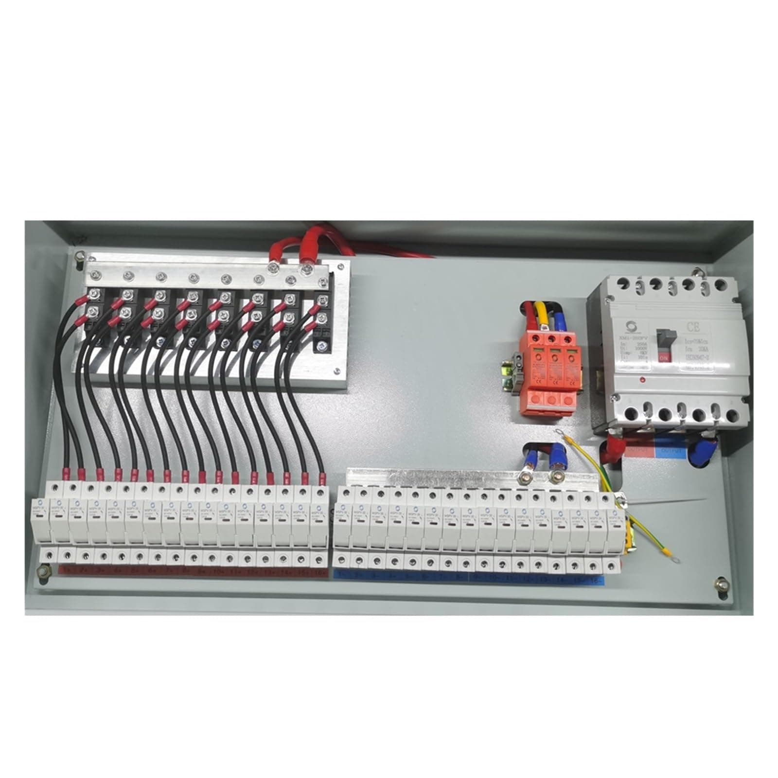 PULME solar combiner box WSDB-PV16/1 16 input 1 output 1000V Solar PV Phtovoltaic Combiner Box with diode for solar panel system