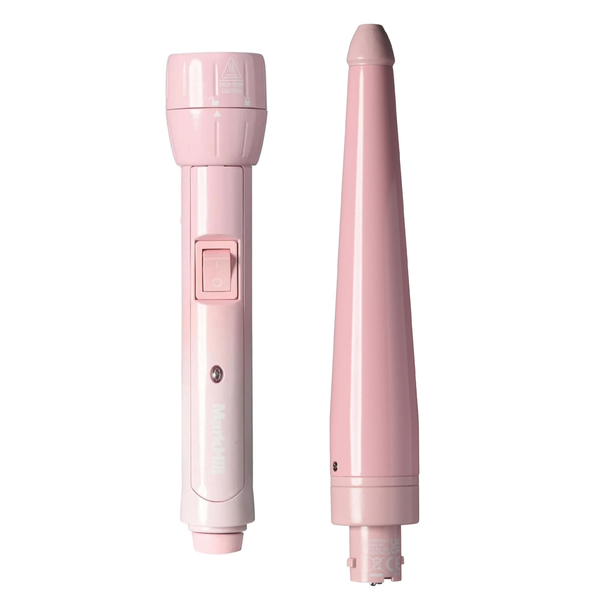 Mark Hill Pick 'N' Mix Interchangeable Uni-Curl Barrel Bundle - 1 x Uni-Curl Waver Barrel - Pink & 1 x Standard Handle - Pink