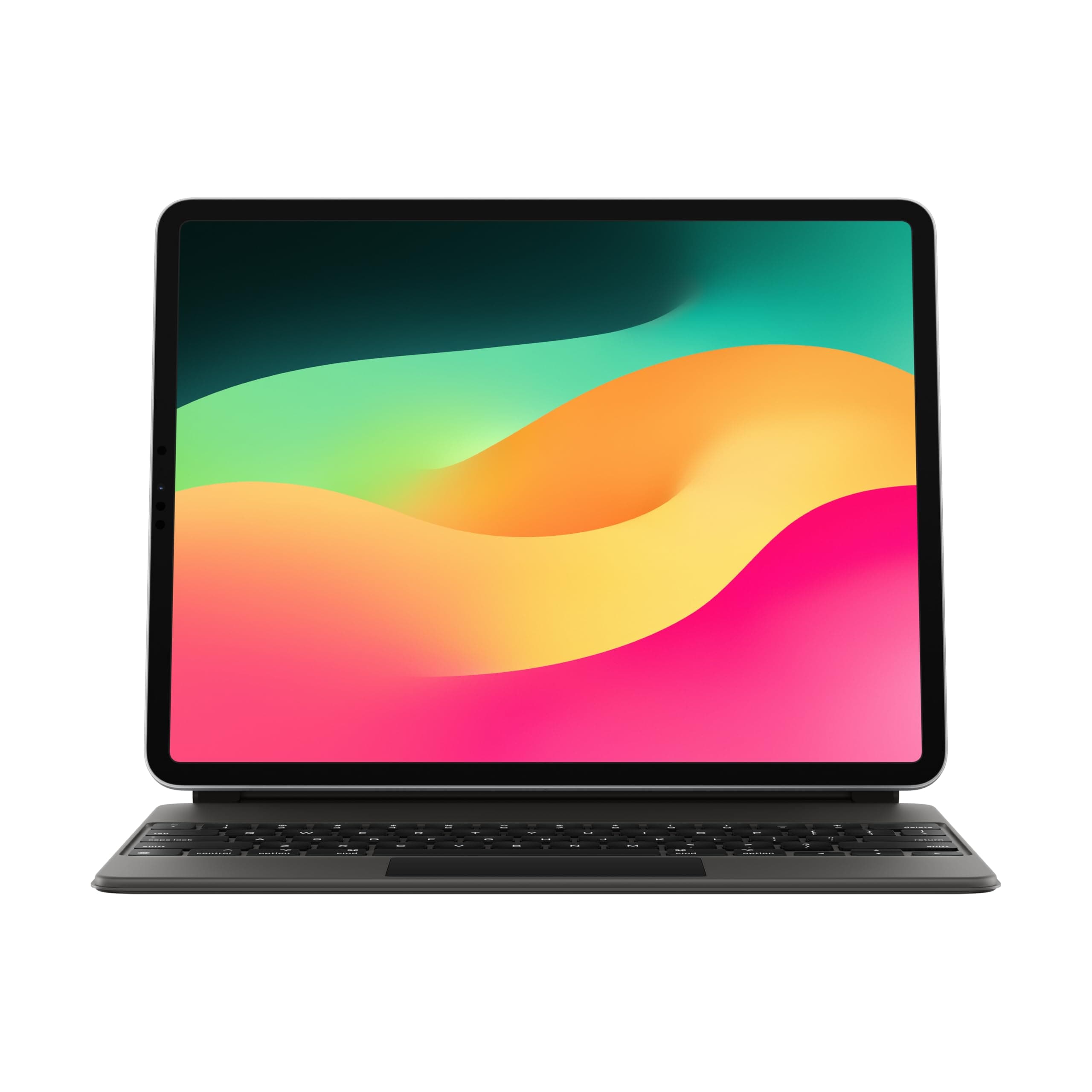 Magic Keyboard: iPad Keyboard and case for iPad Pro 12.9 inch (3rd, 4th, 5th and 6th gen) and iPad Air (M2), Great Typing Experience, Built-in trackpad, US English - Black