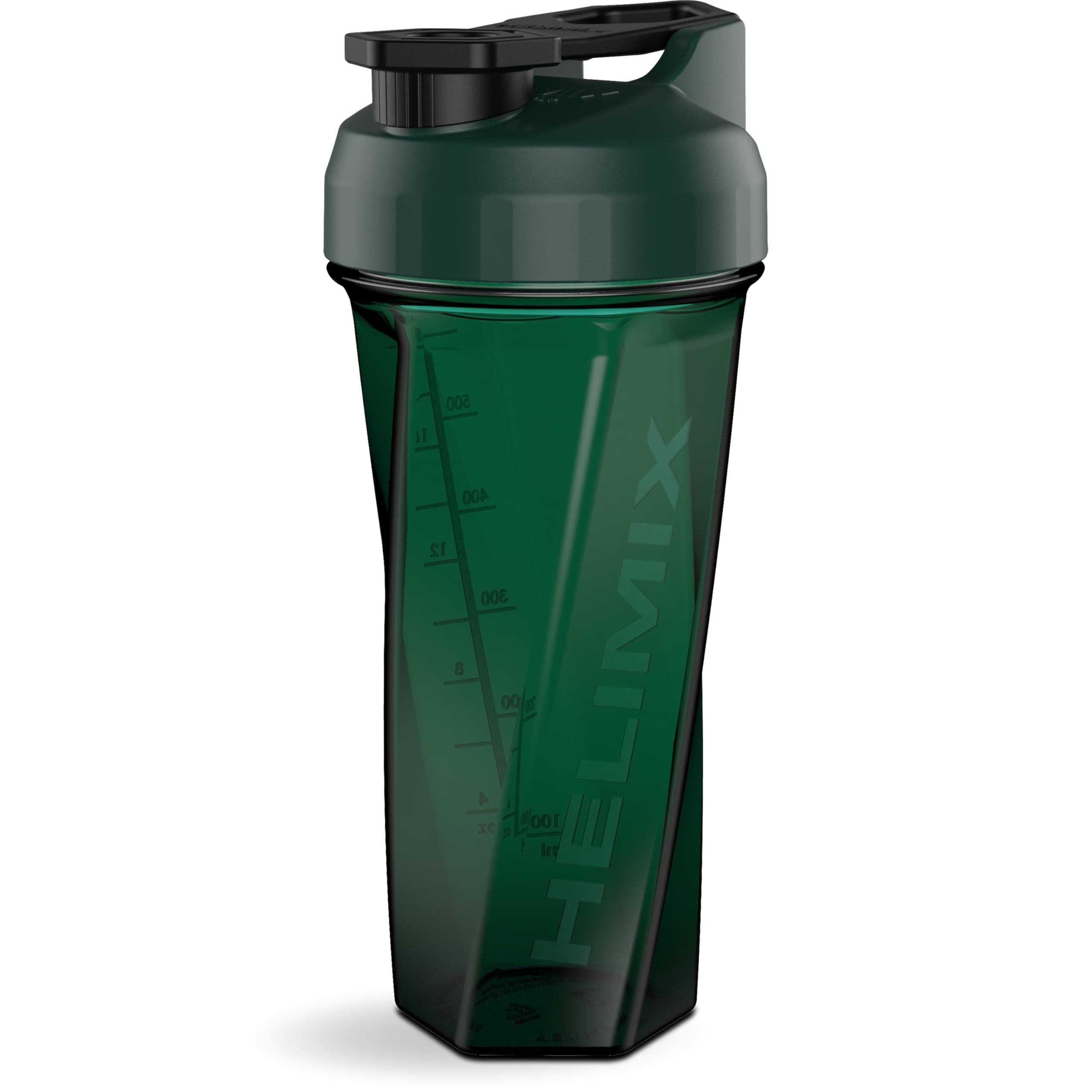 HELIMIX 2.0 Vortex Blender Shaker Bottle Holds upto 28oz | No Blending Ball or Whisk | USA Made | Portable Pre Workout Whey Protein Drink Shaker Cup | Mixes Cocktails Smoothies Shakes | Top Rack Safe