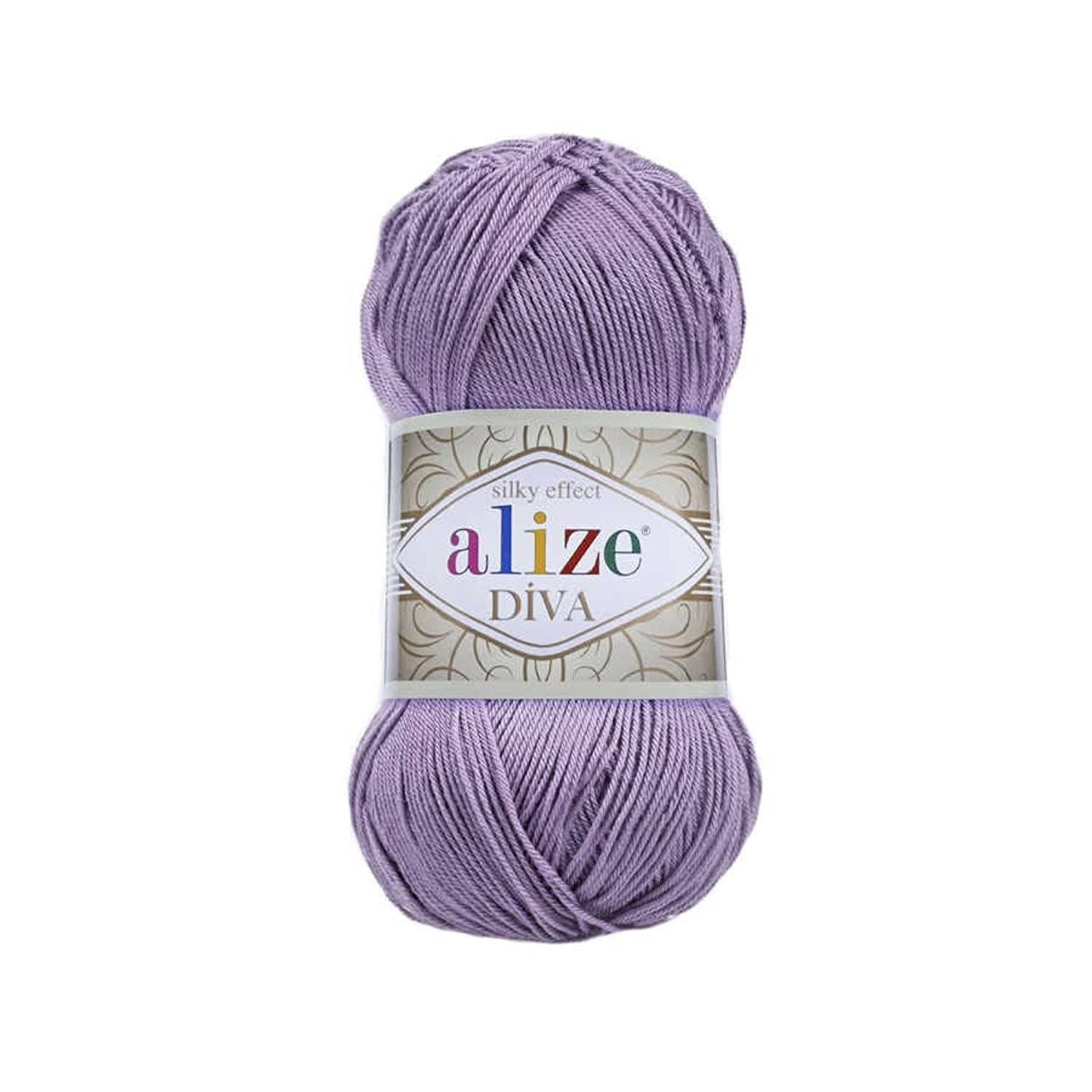 Alize Yarn - Diva - 100% Microfiber Acrylic