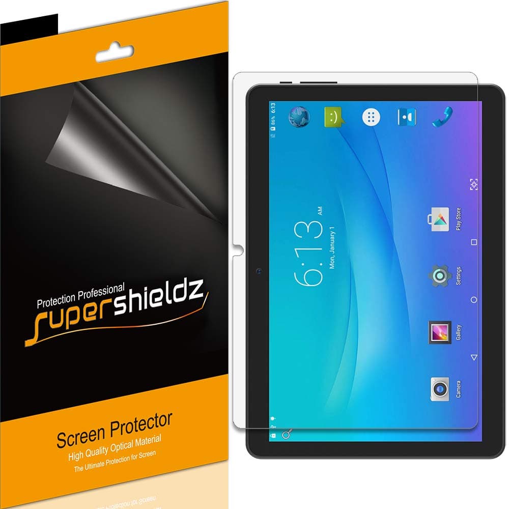 (3 Pack) Designed for Onn 10.1 inch Tablet and Onn Tablet Pro 10.1 inch Screen Protector, High Definition Clear Shield (PET)
