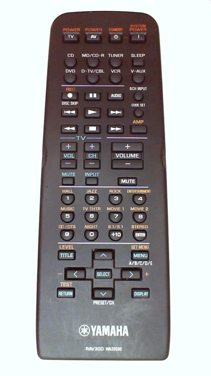 Yamaha YAMAHA WA220300 REMOTE CONTROL