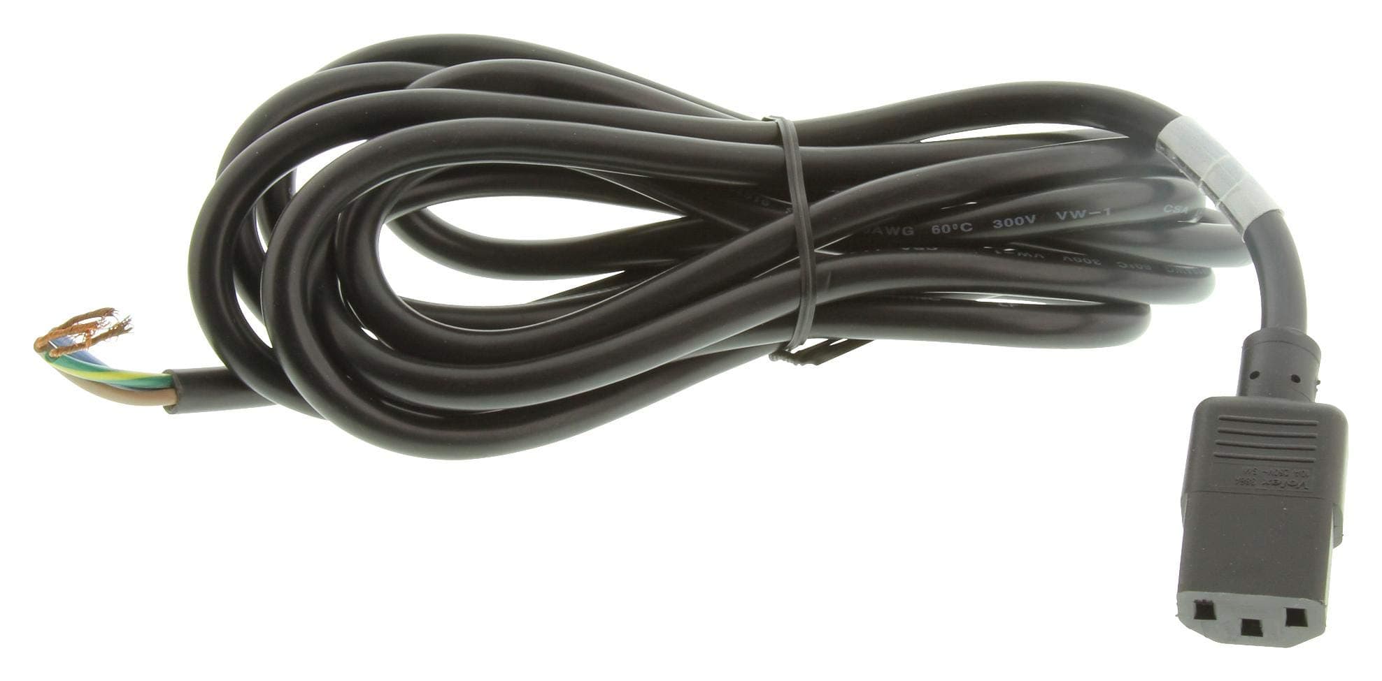 PSU CORD, CONNECTOR, Mains Power Cords, Cable Assemblies (17519) Pack of 1