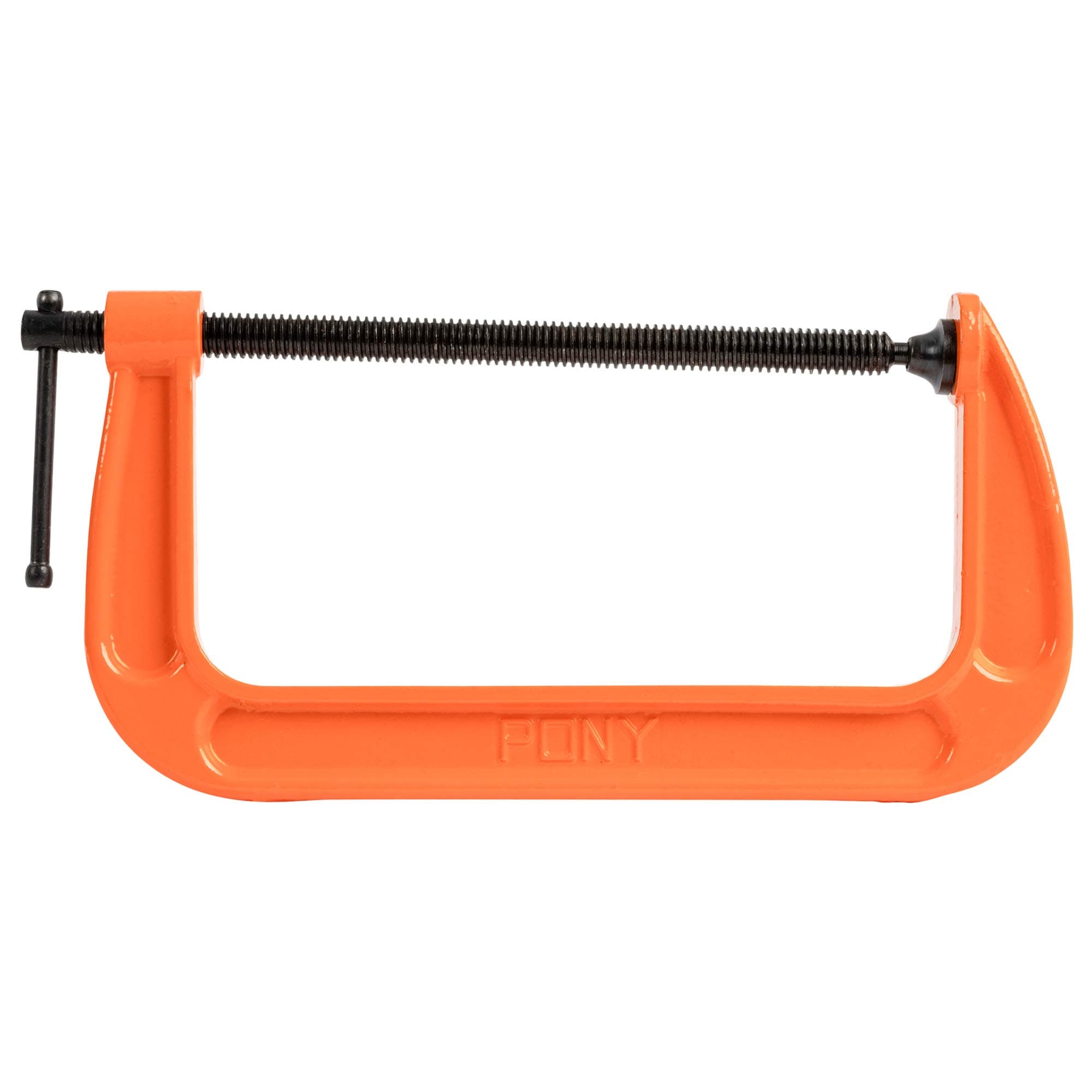 Pony Jorgensen 2680 8-Inch C-Clamp, Orange