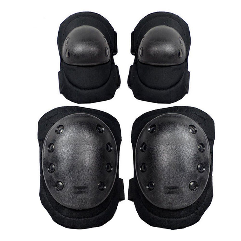 Global I Mall G-i-Mall Advanced Tactical Protective Pad Set Knee Pads Elbow Pads