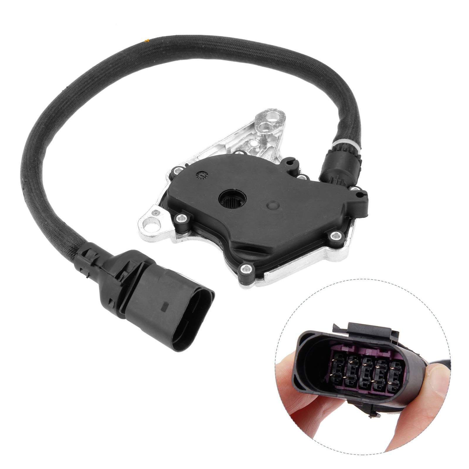 Transmission Range Sensor Multi-Function Neutral Safety Switch 9 Pins Replacement for Audi Passat A4 A6 A8 Replaces 01V919821B