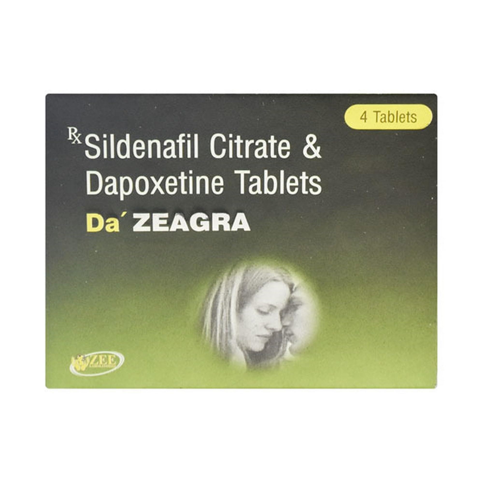 Da Zeagra - Strip of 4 Tablets
