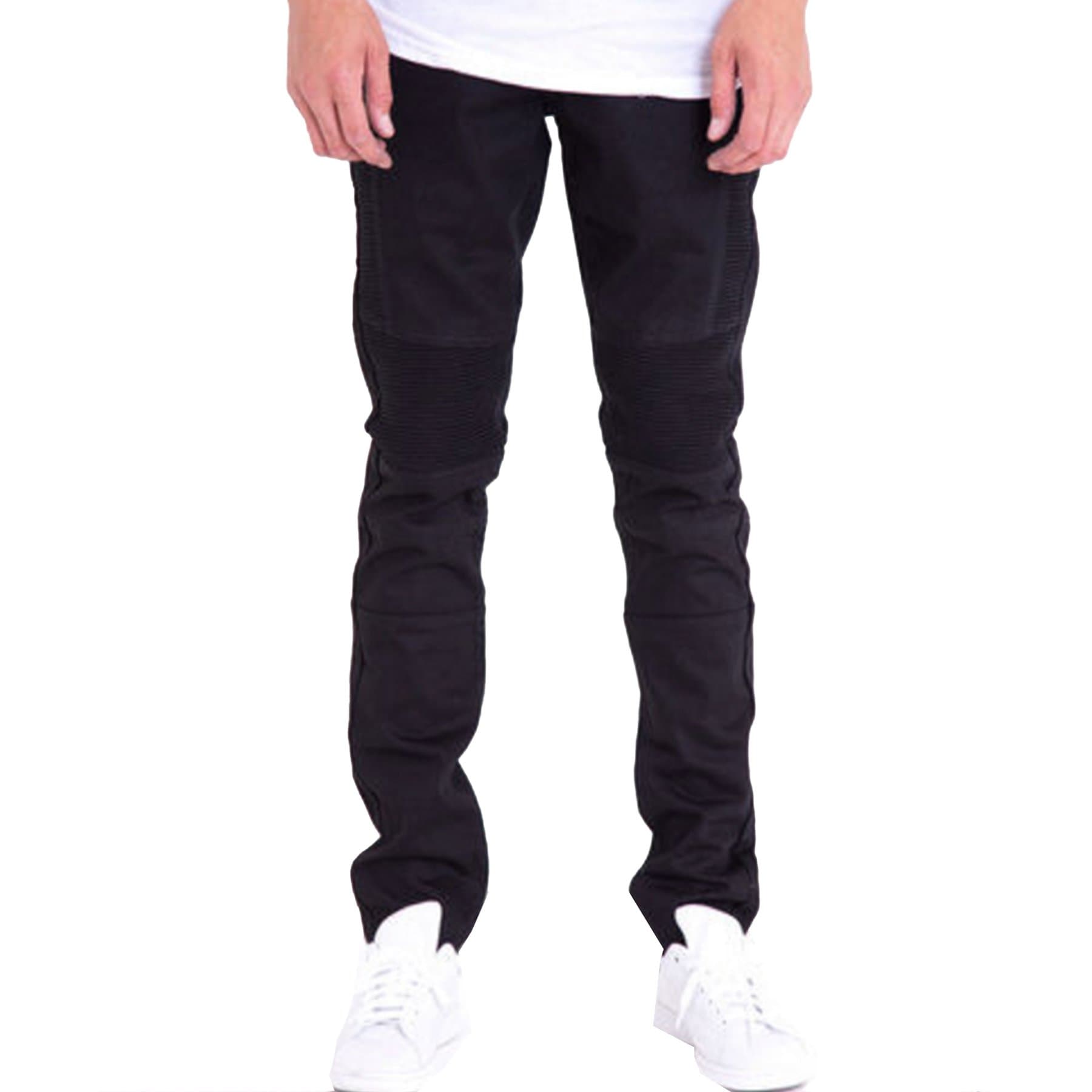 Crysp Jordan Biker Denim In Black Size 30
