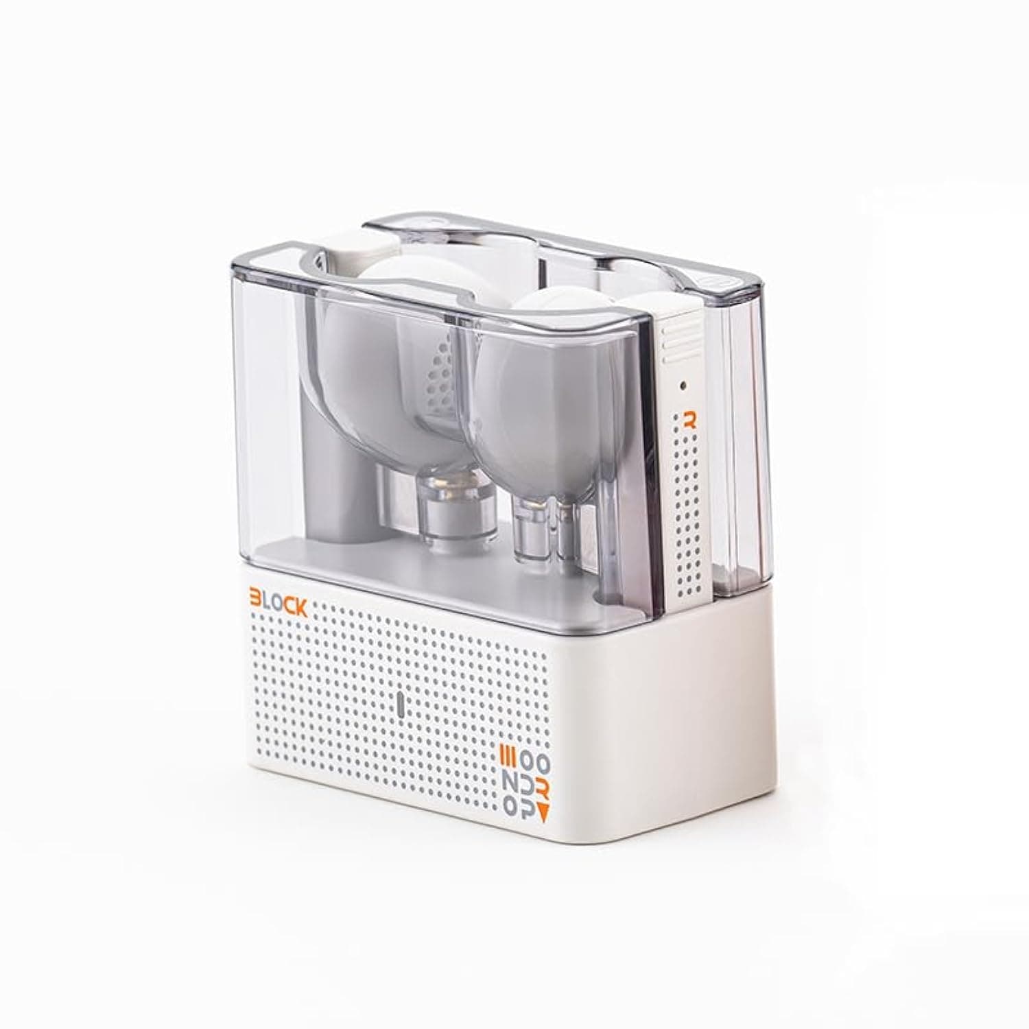 Moondrop Block Semi in Ear Flath ead Earbuds True Wireless Earphones (White)