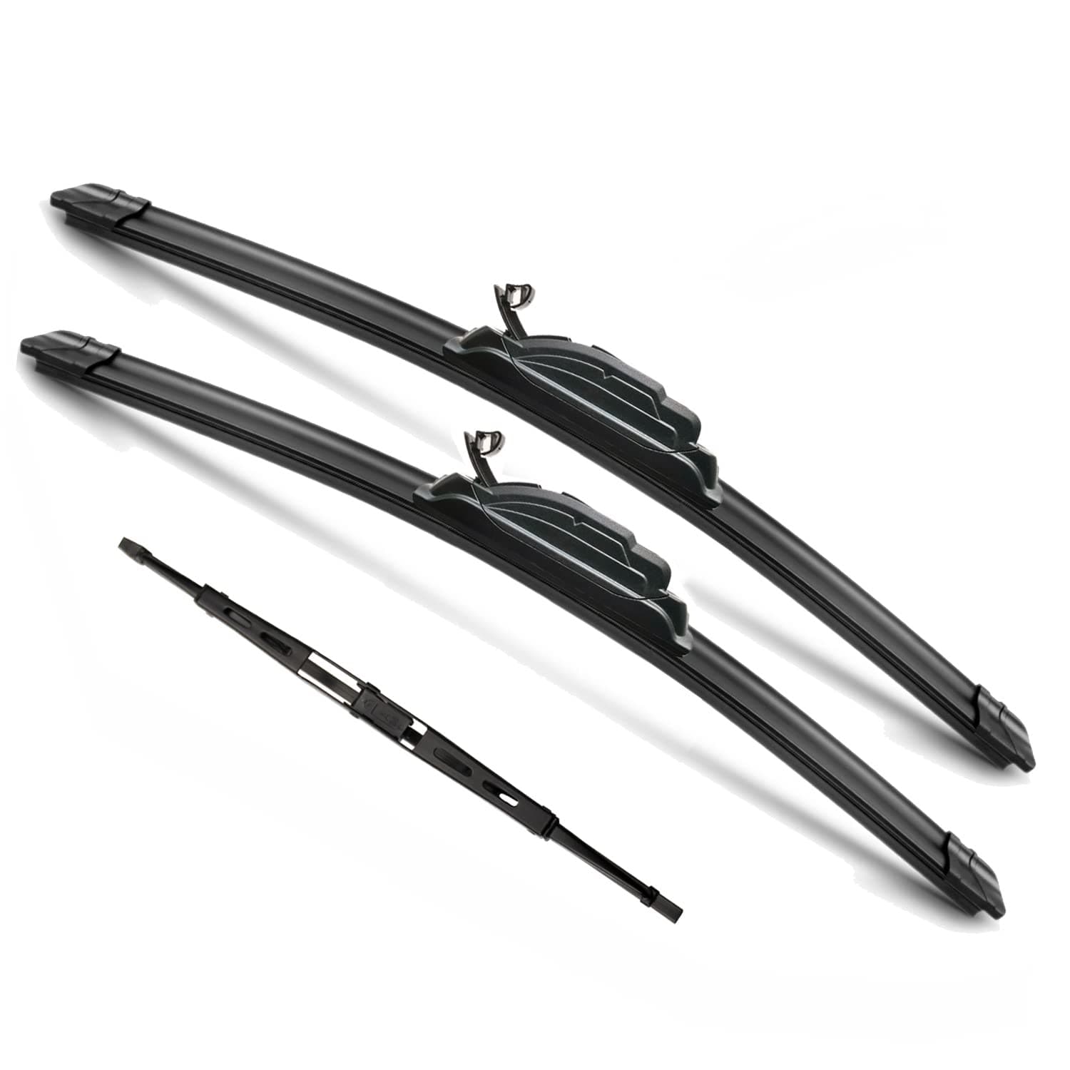 3 wipers Replacement for Hummer H2 2003 2004 2005 2006 2007 2008 2009, Windshield Wiper Blades Original Equipment Replacement - 16"/16"/10" (Set of 3) U/J HOOK
