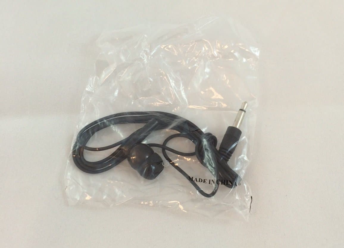 Mono Earbud Single Ear 10 PACK Silicone Tip ER-215-10