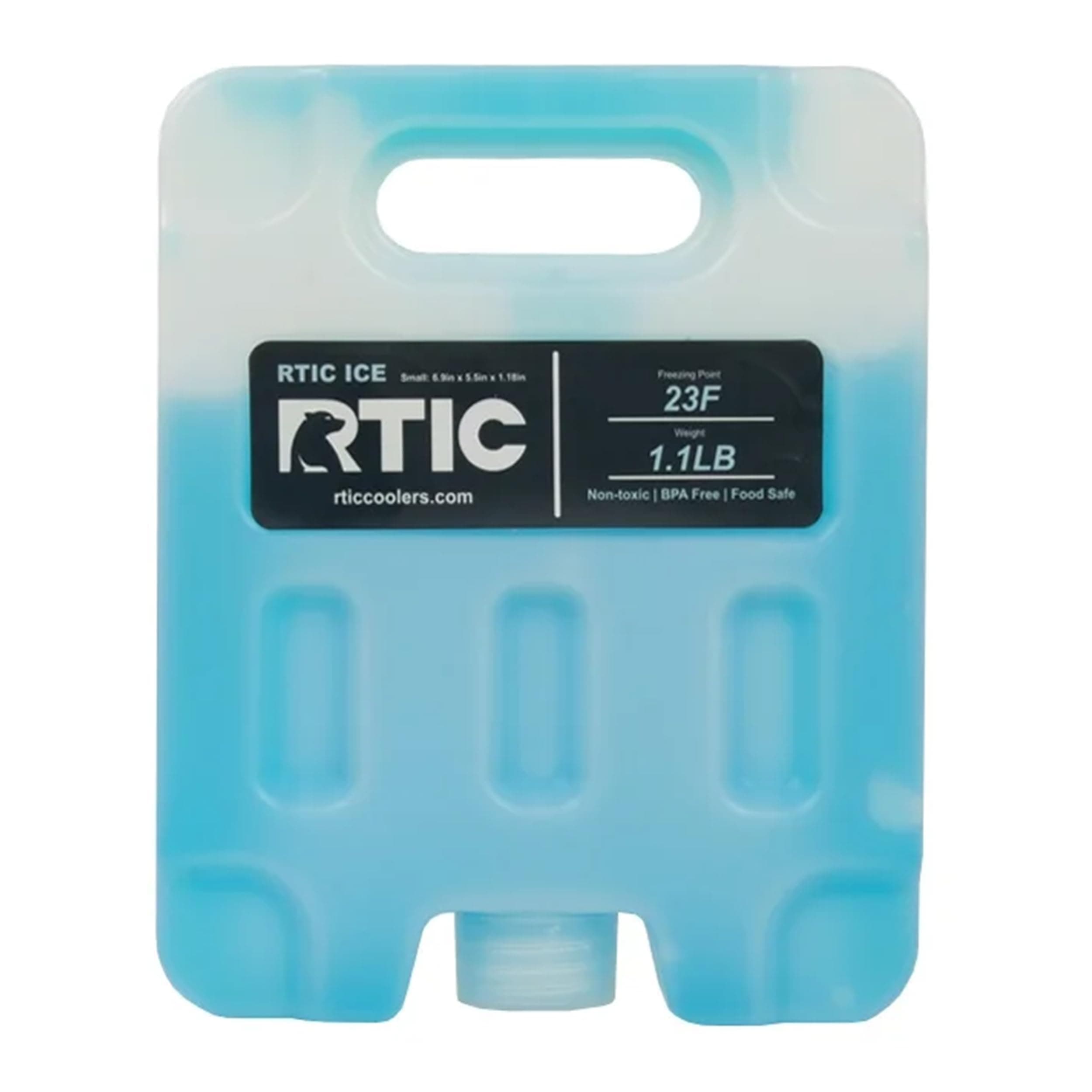 RTIC Refreezable Reusable Cooler Ice Packs Cold Ice Chest Pack Long-Lasting Break-Resistant for Food, Drink, Travel and Storage, 2 Pack