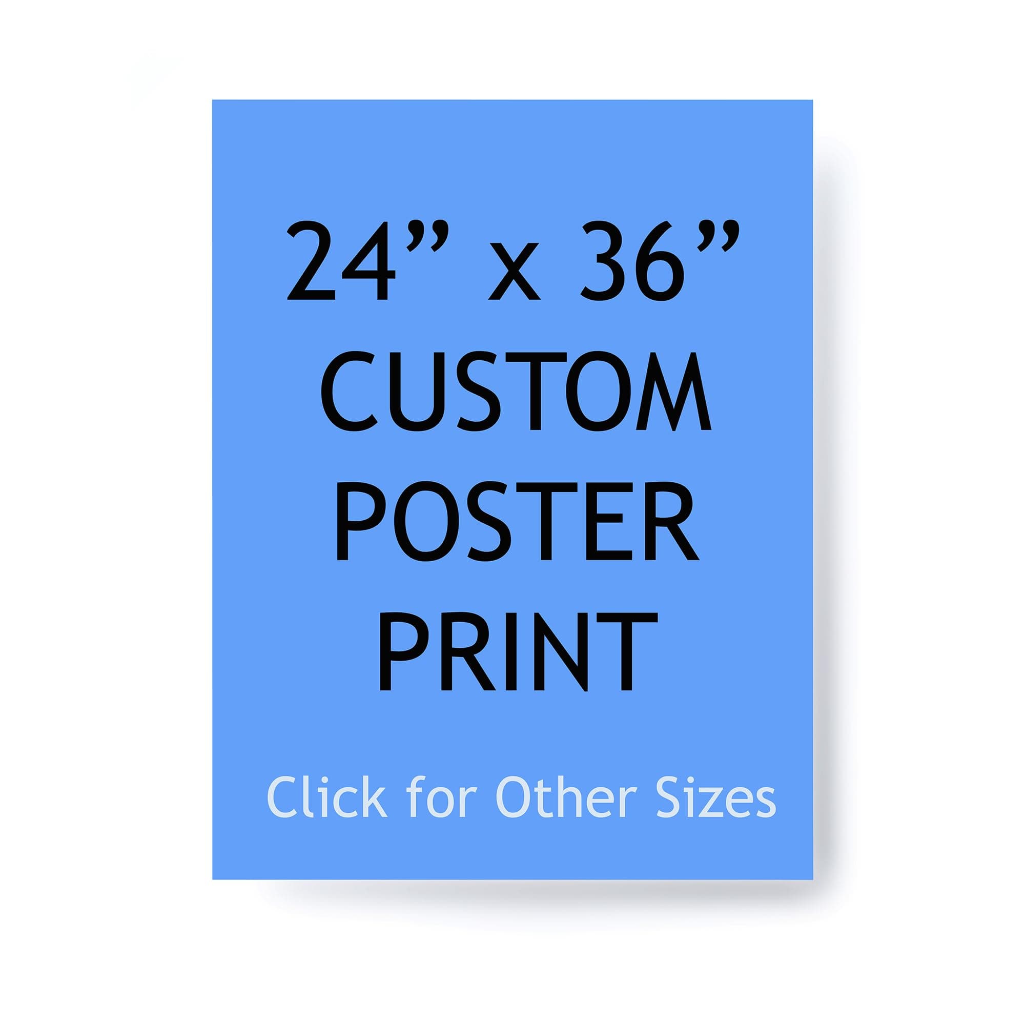 - Pera Print - Custom Poster Print - Upload Your Image/Photo - Personalized Photo Prints, Create Your Own Poster - Print Any Photos, Images - 24 x 36 inches
