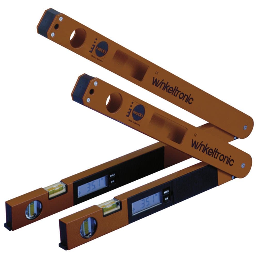 Nedo Electronic Protractor Winkeltronic Side Length 450 mm 1 Item 101167655