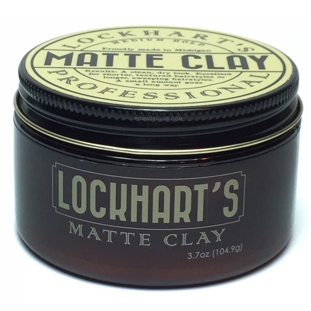 Lockhart's Professional Matte Clay Medium Hold (3.7 oz)
