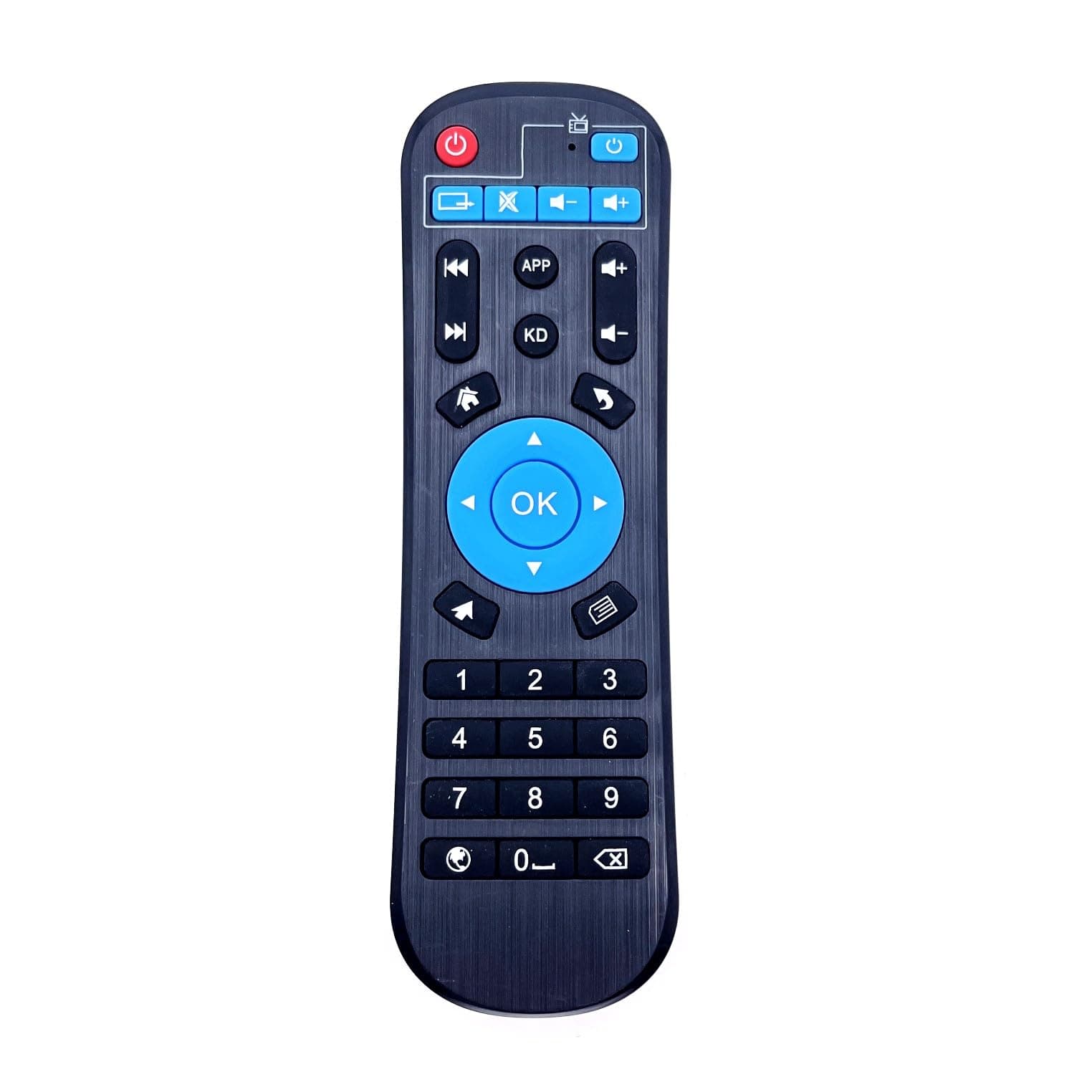 Universal Remote Control replacement for T95, T95 MAX, T9, Q Plus, T95Z, H96 MAX, X96, MX10, MXQ, X88, T95 MAX+