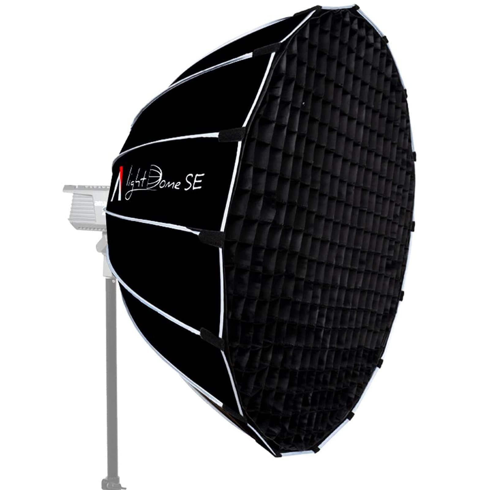 Aputure Light Dome SE Softbox 35.5inch Softbox with Honeycomb Grid Carry Bag Compatible with Amaran 100D/X 200D/X Aputure 120D II 300D II 300X Godox sl60w Bowens Mount LED Video Lights