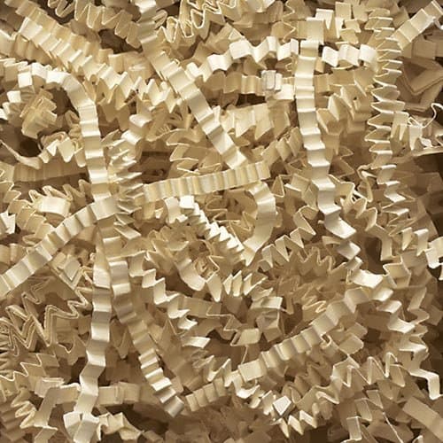 1/2 LB Crinkle Paper Shred, Ivory