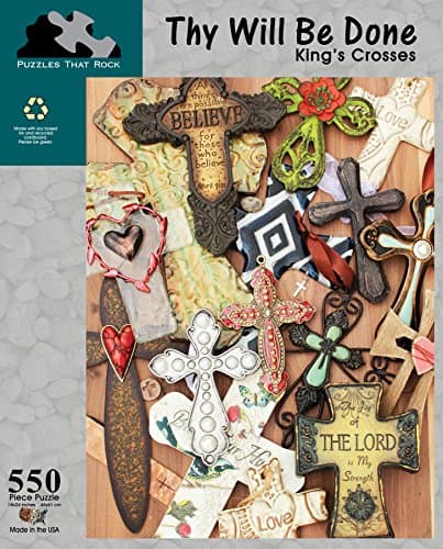 Thy Will Be Done: King's Crosses 550 Piece Puzzle