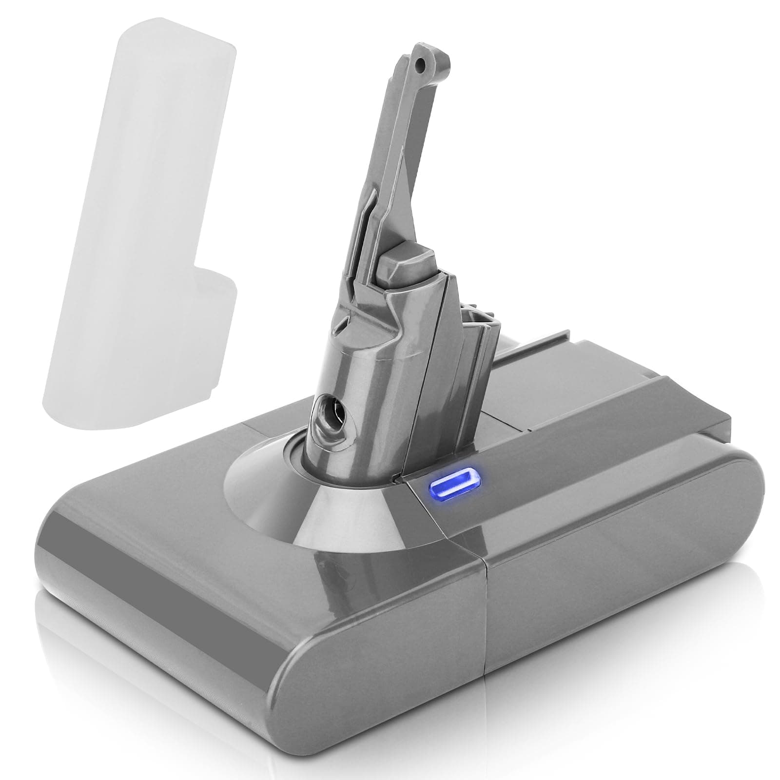 1 Pack Upgraded 5000mAh V8 Replacement Battery Compatible with SV10 V8 Animal V8 Absolute V8 Motorhead V8 Carbon Fiber V8 Fluffy Series Handheld Cord-Free Vacuum Batteries Cleaner