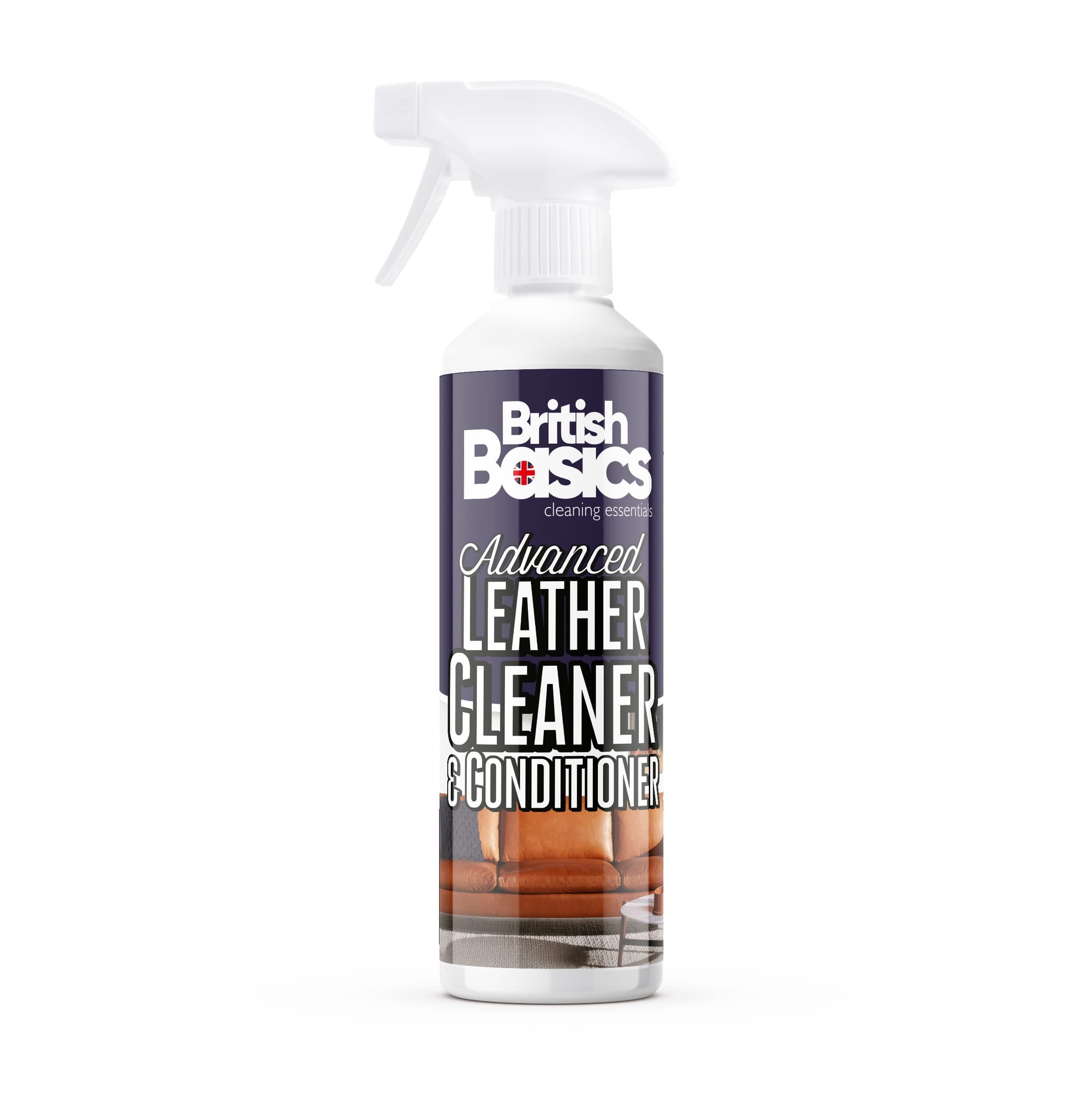 BritishBasics Leather Cleaner and Conditioner 500ml Clear