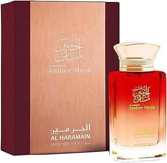 Al Haramain Amber Musk Eau De Parfum Spray, 3,4 Ounce (Unisex)