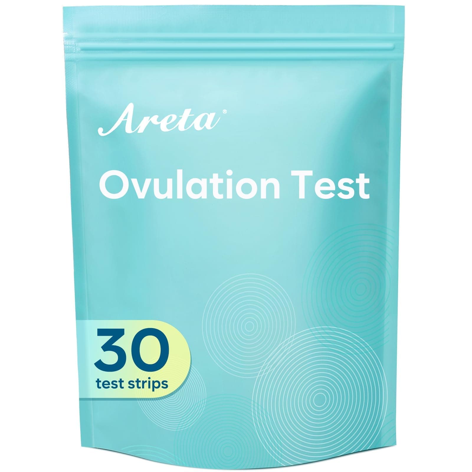 Areta Ovulation Test Strips Kit: 30 Tests | Accurate & Reliable for Women | Fast & Convenient Fertility Tracking | High Accuracy Ovulation Test Kit
