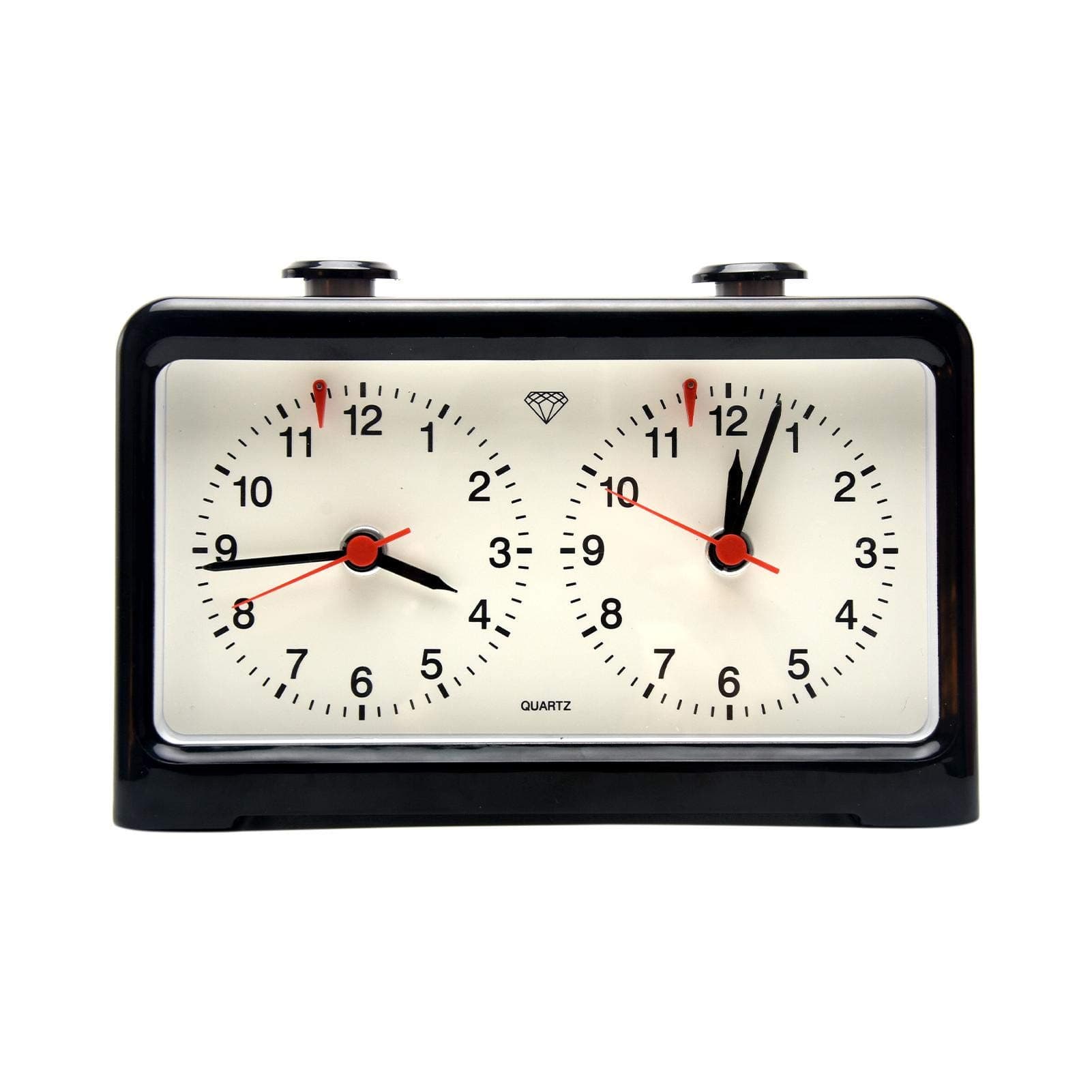 Just E Joy Chess Clock Digital Alarm Chess Timer w/Quartz Movement for Board Game International Chess Chinese Chess Weiqi Competitions Classic Analog Style Chess Clock